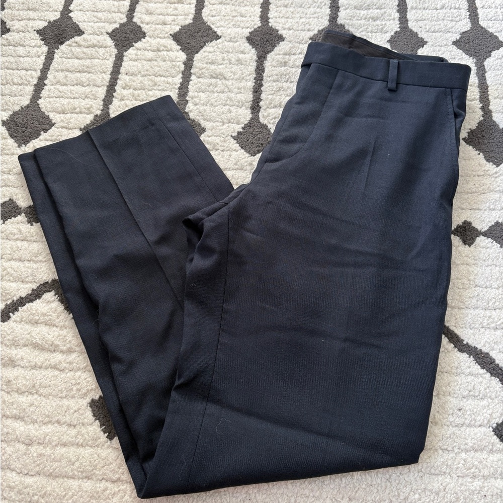 Men's Navy Dress Pants